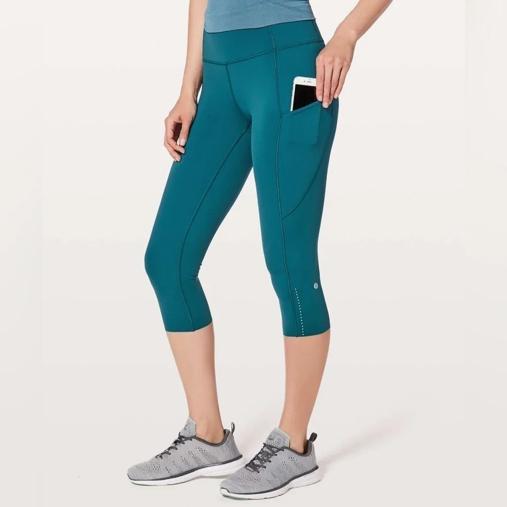 Lululemon Fast & Free Crop II *Nulux 19